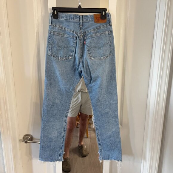 Levis White Oak Cone Denim Jeans Size 24/30 Color Blue - Picture 6 of 8